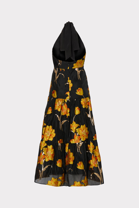 Hayden Gold Floral Dress