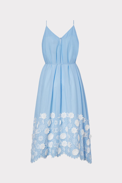 Becca 3D Cotton Embroidered Dress