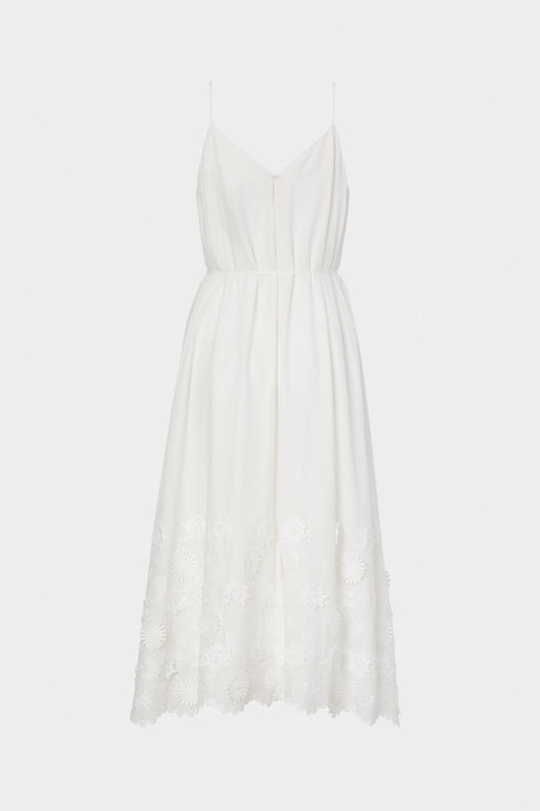 Becca 3D Cotton Embroidered Dress