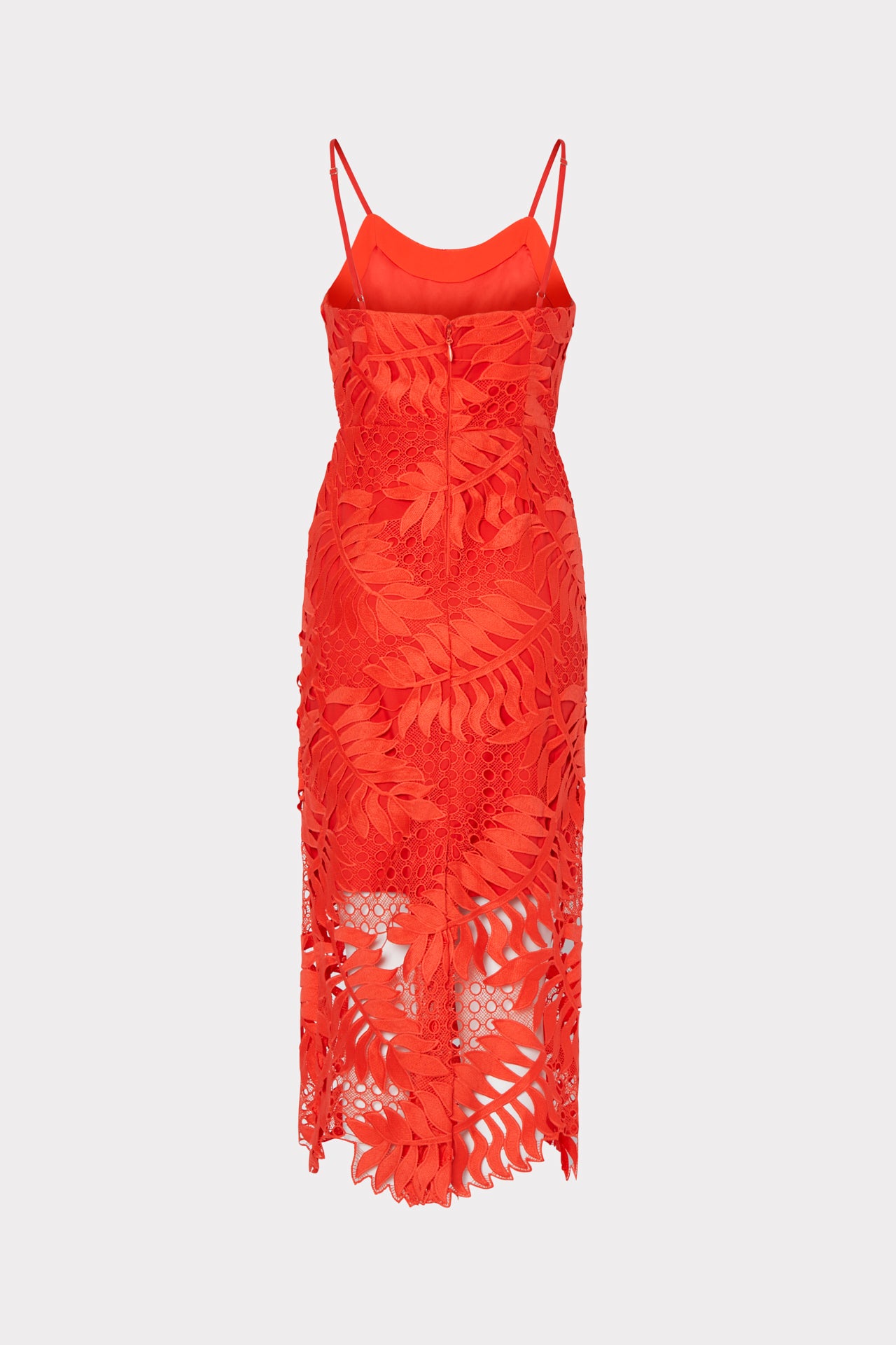 Emmett Tropical Palm Lace Dress
