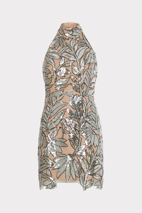 Olivia Sequin Lace Dress