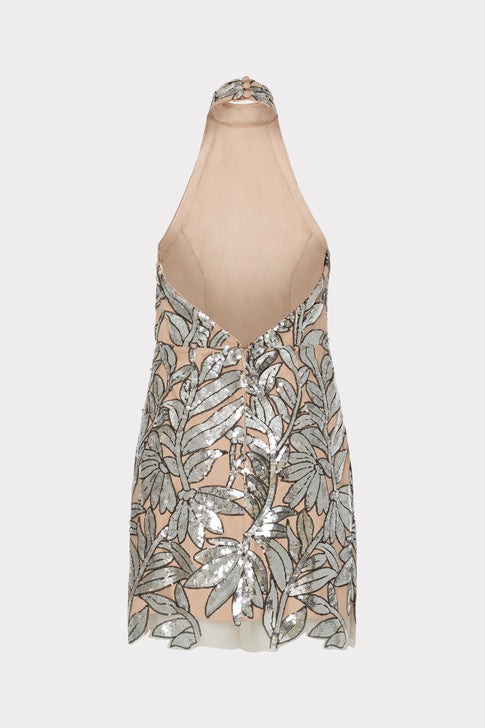 Olivia Sequin Lace Dress