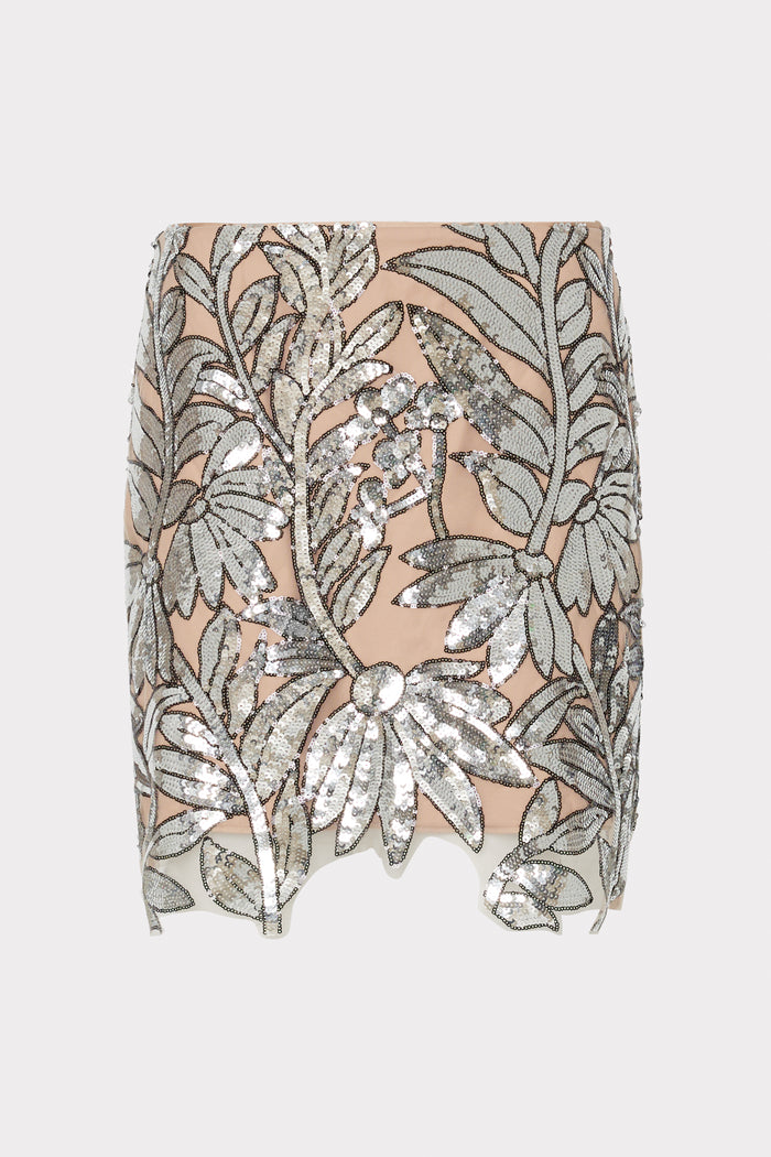 Kristina Sequin Lace Skirt