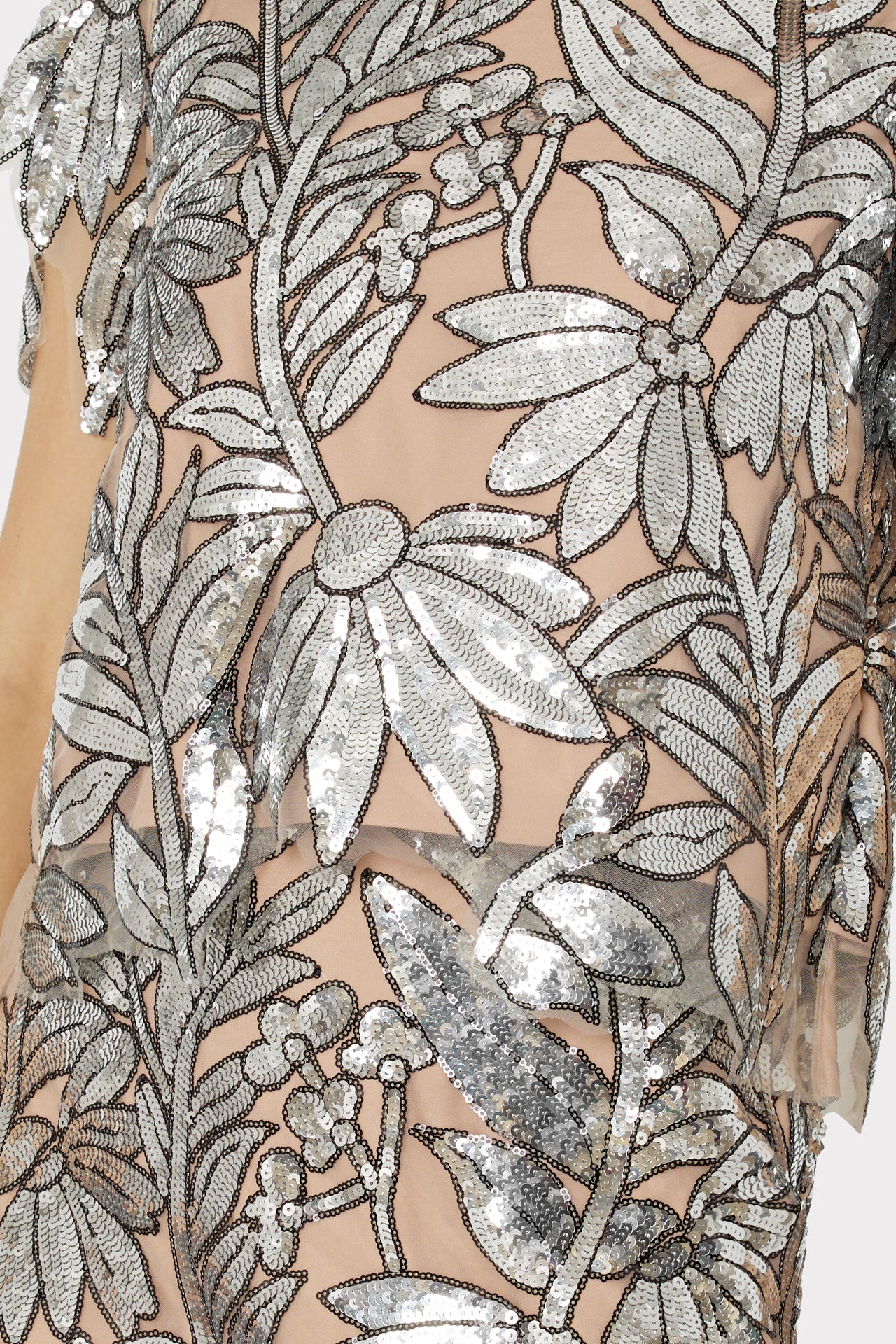 Kristina Sequin Lace Skirt