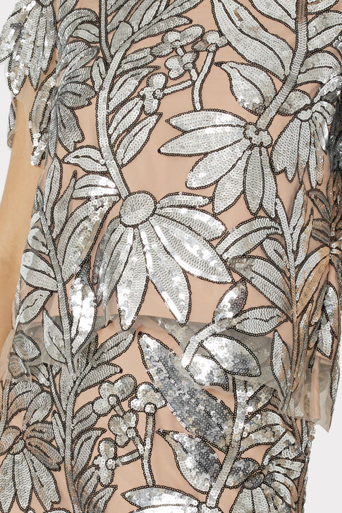 Kristina Sequin Lace Skirt