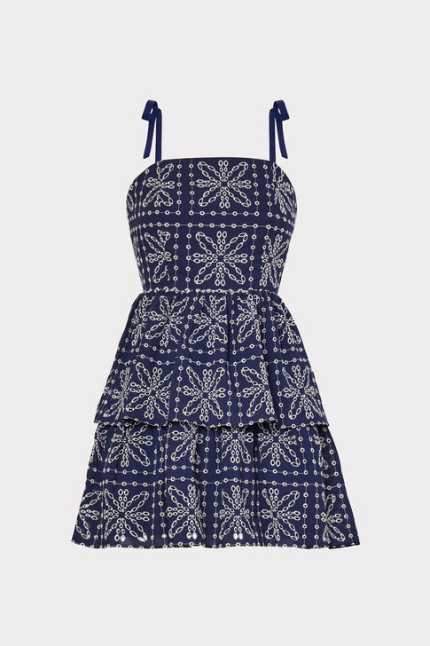 Easton Tile Eyelet Dress