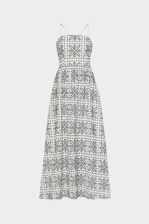Esme Tile Eyelet Dress