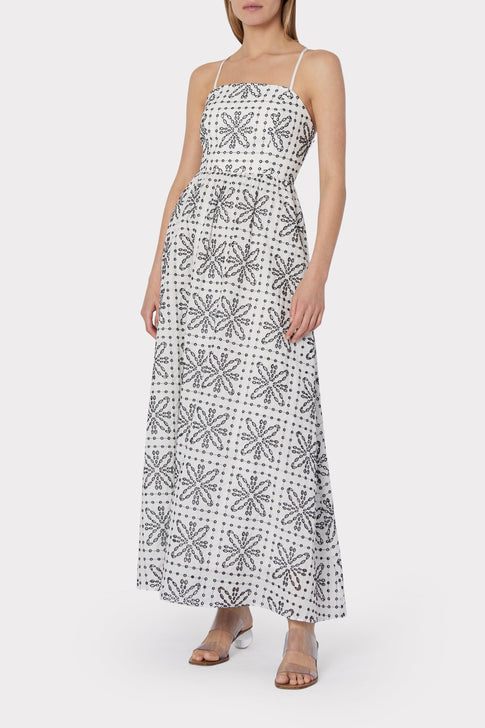 Esme Tile Eyelet Dress