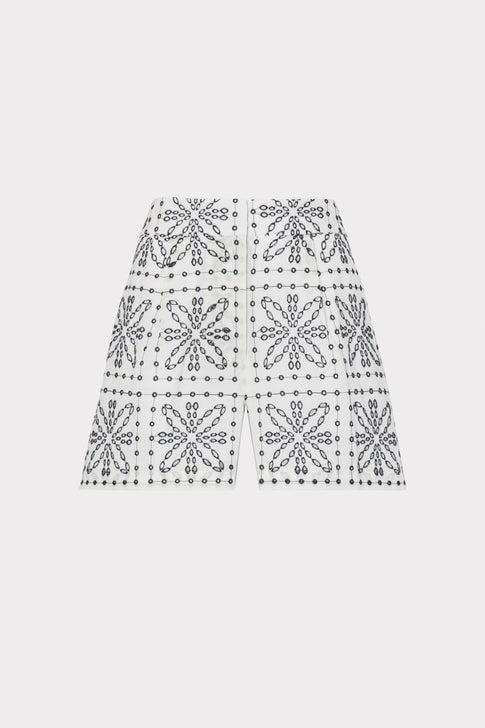 Emory Tile Eyelet Shorts
