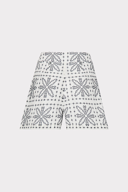 Emory Tile Eyelet Shorts
