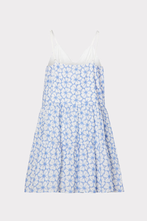Evelyn Cotton Embroidered Dress