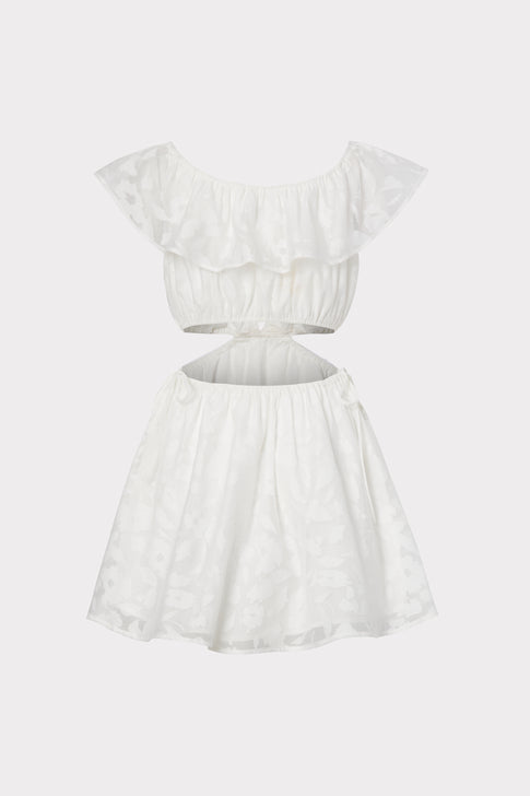 Delilah Burnout Floral Dress