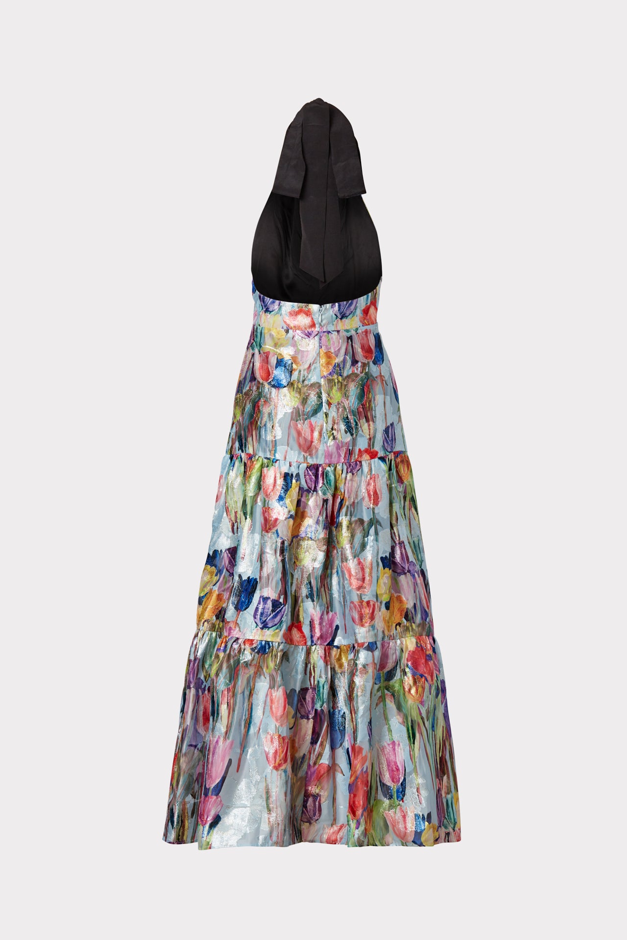 Hayden Metallic Tulip Dress
