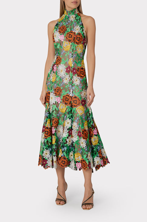Penelope Embroidered Floral Dress