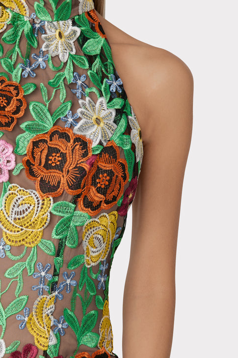 Penelope Embroidered Floral Dress