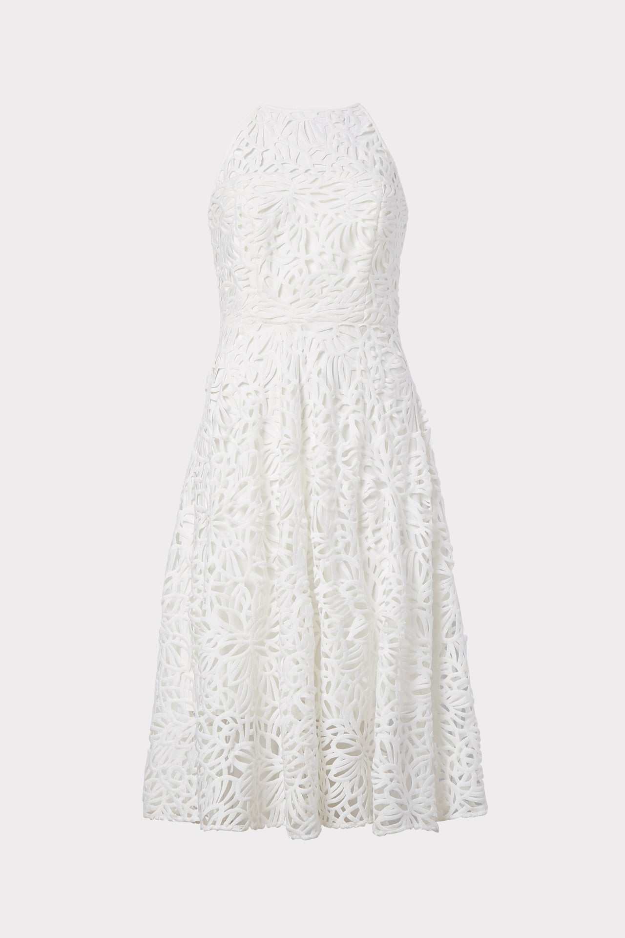 Alessia Embroidered Lace Dress