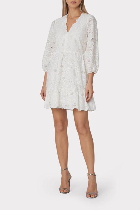 Brielle Tournesol Eyelet Dress