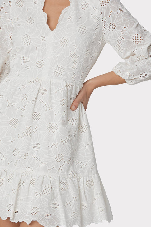 Brielle Tournesol Eyelet Dress