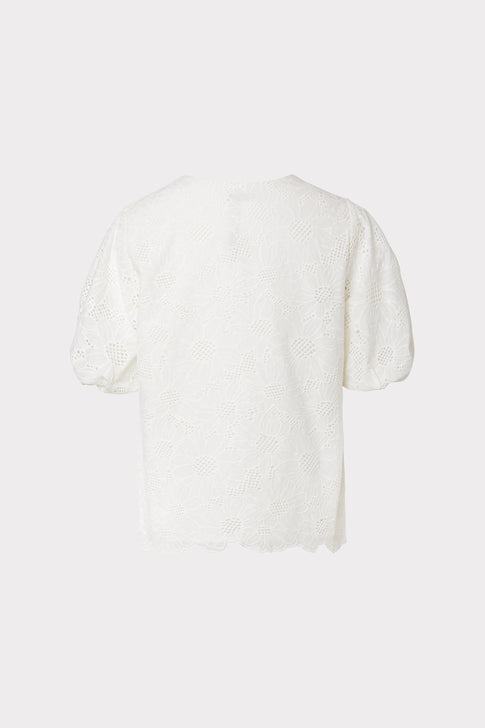 Tournesol Eyelet Top