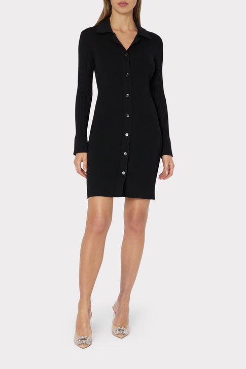 Polo Cardigan Dress