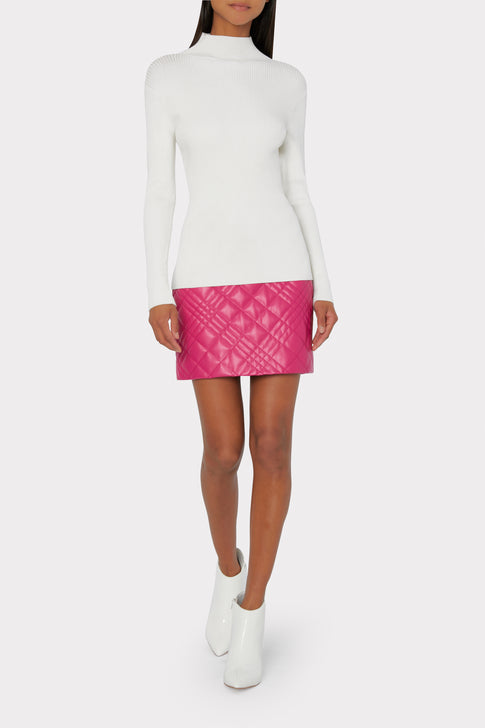 Reversible Cross Body Long Sleeve Sweater