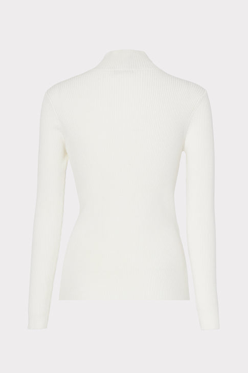 Reversible Cross Body Long Sleeve Sweater