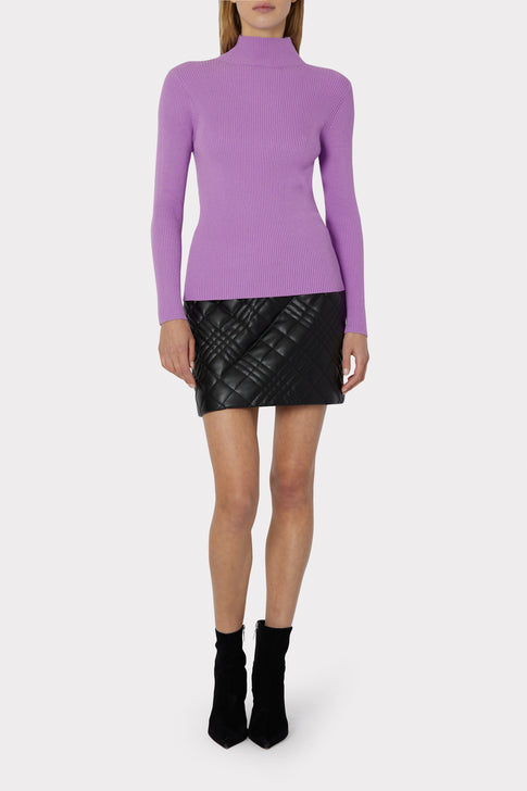 Reversible Cross Body Long Sleeve Sweater