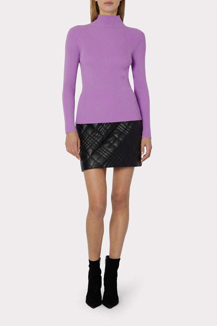 Reversible Cross Body Long Sleeve Sweater