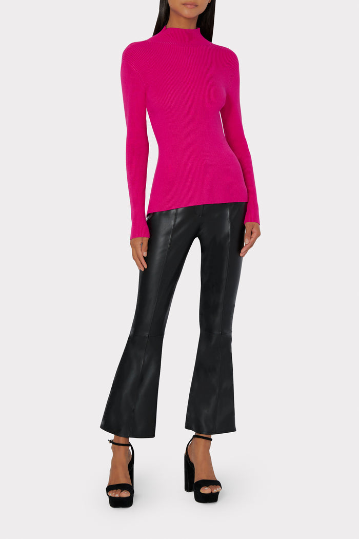 Reversible Cross Body Long Sleeve Sweater
