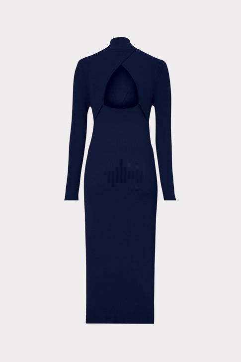 Bustier Turtleneck Dress