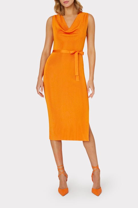 Cowl Neck Tank Dress