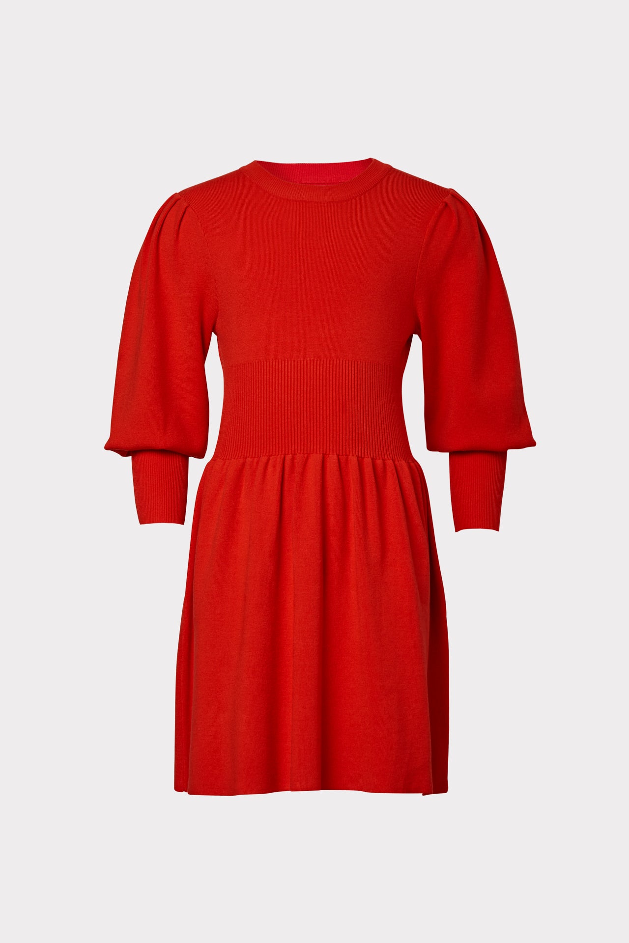 Milly Minis Poof Sleeve Fit & Flare Dress